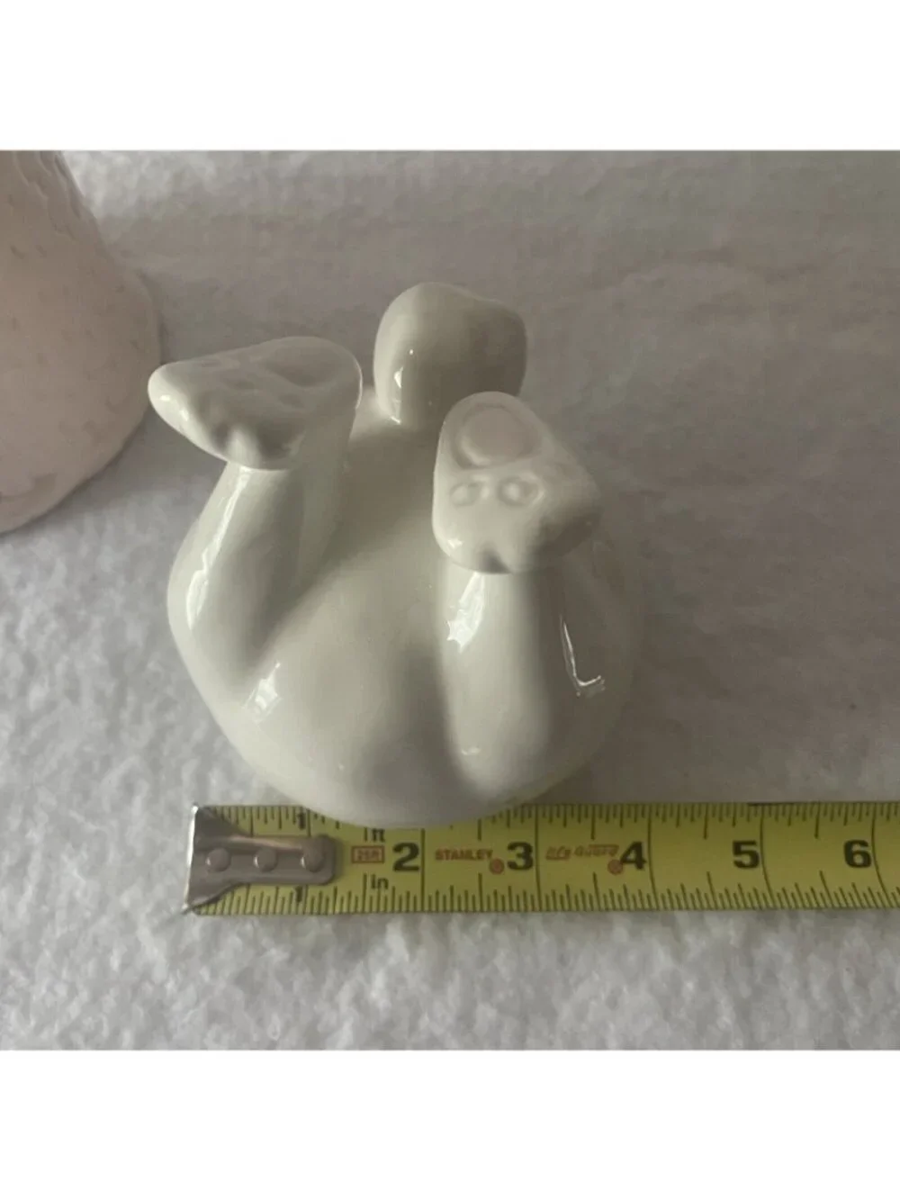 Rae Dunn Bunny Buns SPRING Basket Canister Bunny Tail Lid Magenta 2022 Easter